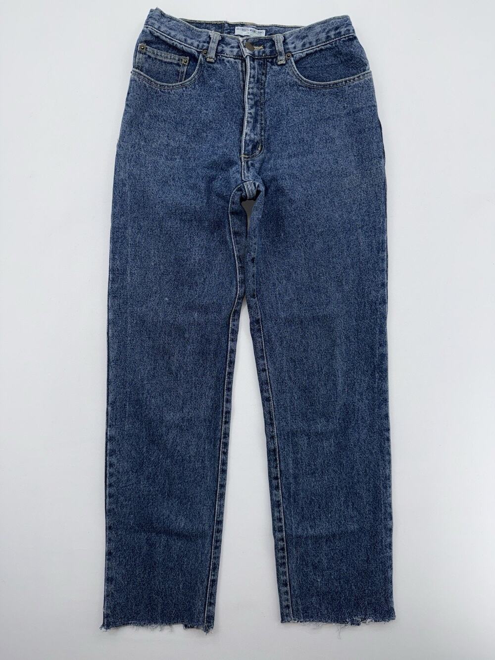 Vintage Guess Jeans Womens 31 Blue High Rise Tapered USA Made Style 1050QSH 90s